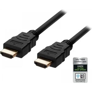 Deltaco Ultra High Speed Hdmi-Kabel 2.1 - Svart - 3m