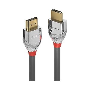 Lindy Cromo Line High Speed HDMI 2.0 Cable 2m Grey 37872