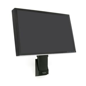 Ergotron Neo-Flex Wall Mount Lift NFW05L1B - Wall mount for flat panel - black - screen size: up to 20" - wall-mountable