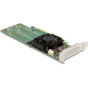 DELOCK PCI EXPRESS X16 KARTE A 4 X INTERN NVME M.2 KEY M -