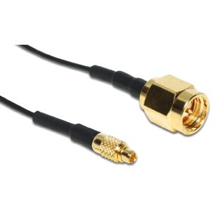 DeLOCK 88471 MMCX SMA Interface Gold, Black Cable and Adapter