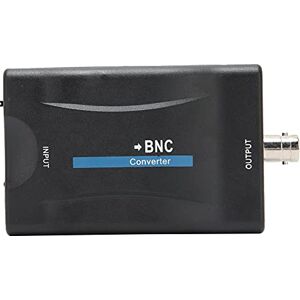 Topiky High Definition Multimedia Interface to BNC Converter, Plug and Play, Full Brightness Effect, Multiformat Compatibility for TV Monitor (Black)