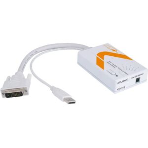 Atlona AT-DP400 Video Converter (Orange, White, DVI, USB)