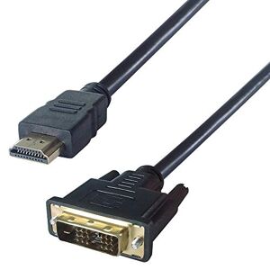 connektgear Connekt Gear 2m HDMI Male to DVI-D Male Cable