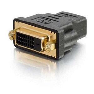 C2G HDMI/DVI-D F/F - cable interface/gender adapters (HDMI, DVI-D DL, Female/Female, Black)