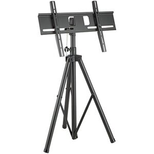 Allcam TR941 Portable Tripod Stand with Mount Size Mounting Bracket Universal for 32-55 inch LCD/LED Plasma TV, Tilt up/down 20°, Freely Pan 360°, Max Height 180 cm, Up to Mount Size 600 x 400