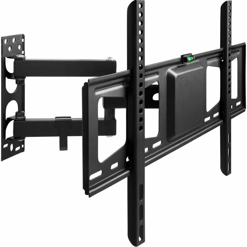 TECTAKE Tv Wall Mount for 32-60 inch Screens - Tilt and swivel - bracket tv, wall tv mount, tv on wall bracket - black