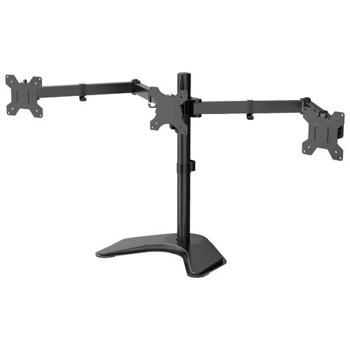 Symple Stuff Triple Articulating/Extending Arm Universal Desktop Mount for 13" - 24" LCD Symple Stuff  - Size: 72cm H X 68cm W X 62cm D