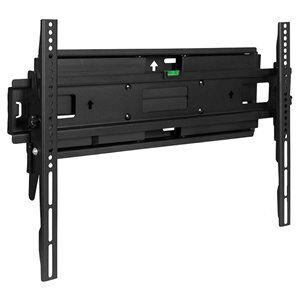 Flash Furniture Full Motion 40" - 84" TV Wall Mount with Built-In Level in Black