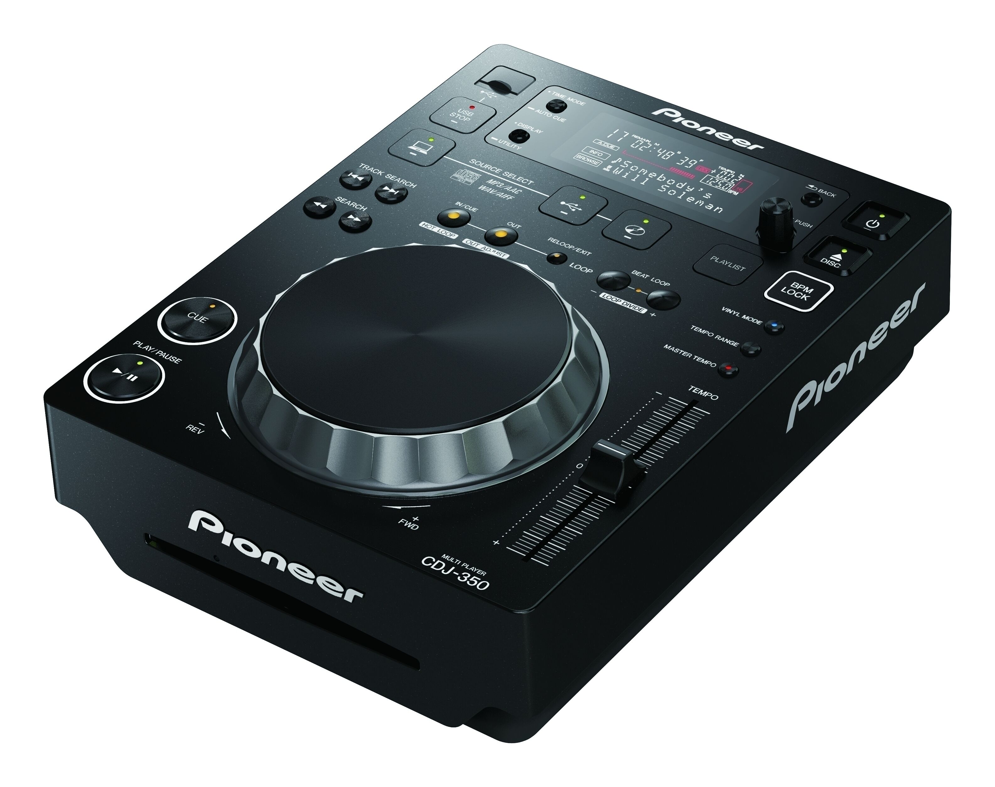 Pioneer DJ Multimedia Deck CDJ-350
