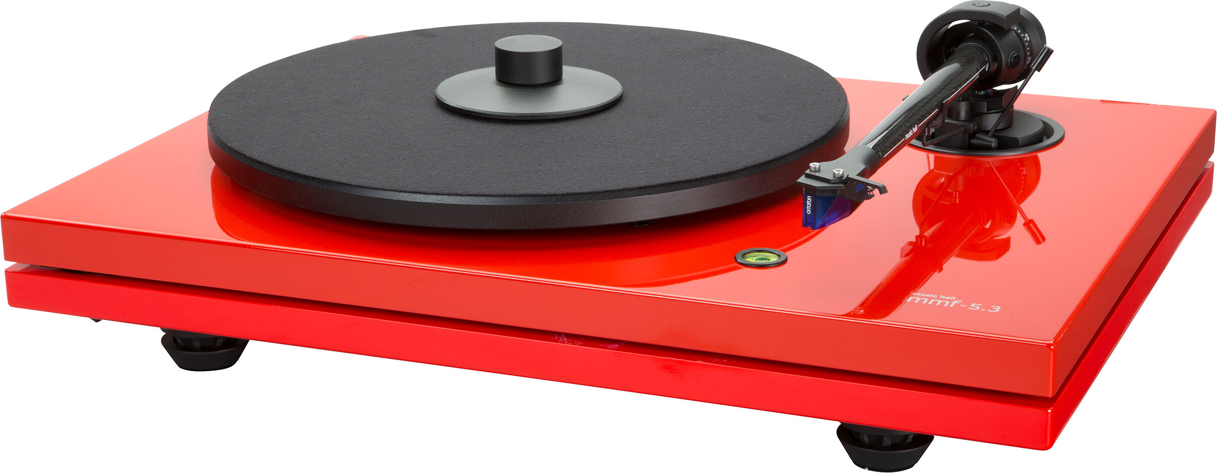 Music Hall MMF-5.3LE, platenspeler met Ortofon Blue, rood