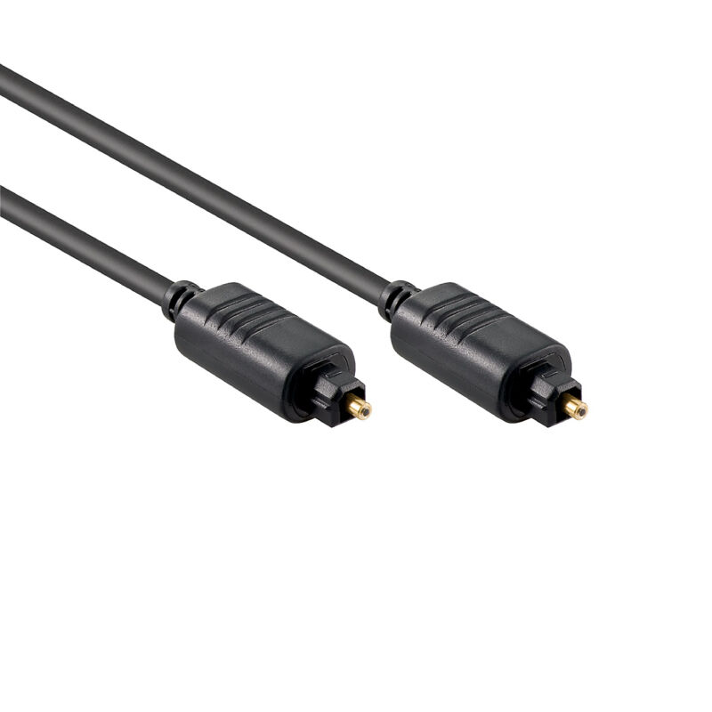 Goobay Optische Toslink Kabel - 5mm dik - 3 meter - Zwart