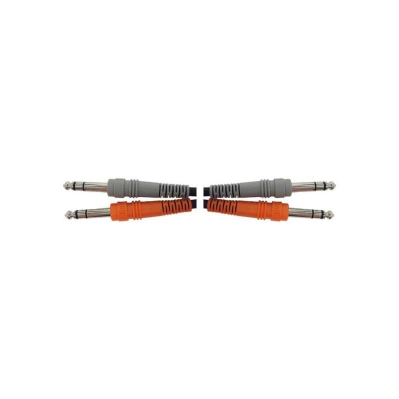 Hosa Css203 Dual Cable Stj/stj 3 M