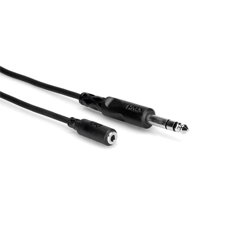 Hosa Mhe-310 Headphone Adaptor Cable 3m 3.5 Mm Trs To 1/4 In Trs