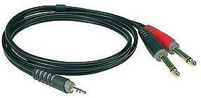 Klotz Y-Kabel Stmjx2j Mono 2 M