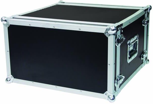 Roadinger Effect Rack Co Dd, D:25cm, 6u, Svart