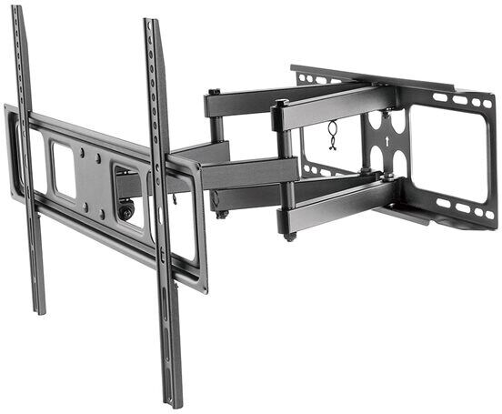 24hshop Deltaco 3-veis veggfeste for monitor/tv 37"-70"