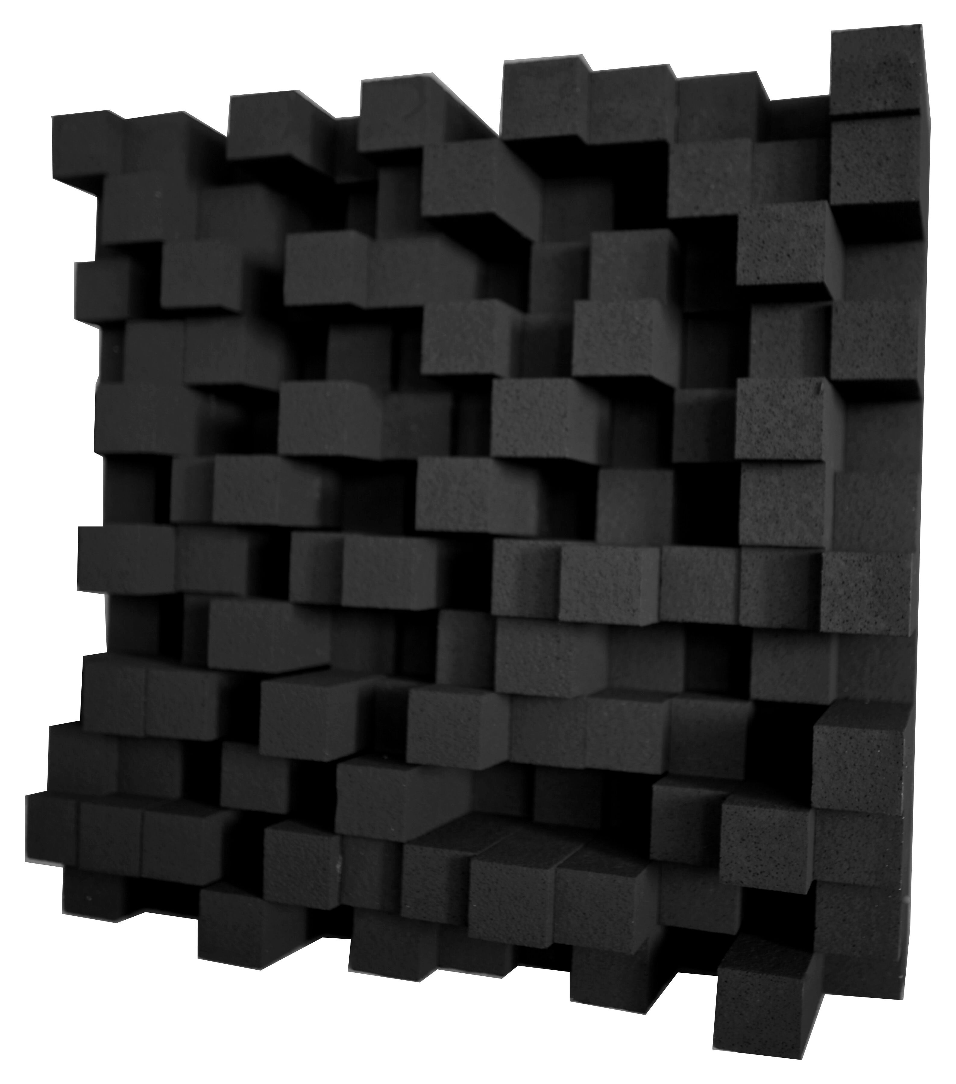 Dreamscreen Acoustiq Skyline Diffusor 60x60x15cm Sort 1stk