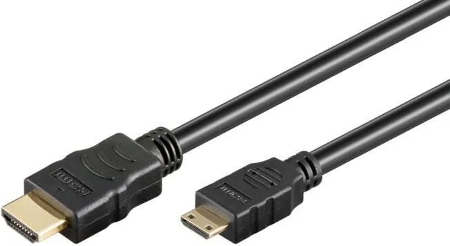 Mini-HDMI-kabel High Speed 2,5 m