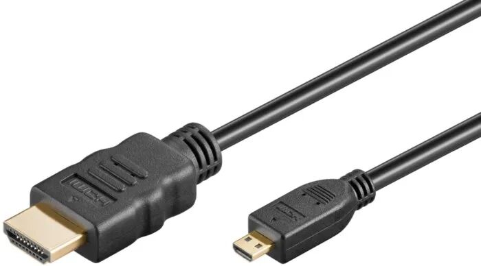 Micro-HDMI-kabel High Speed 1 m