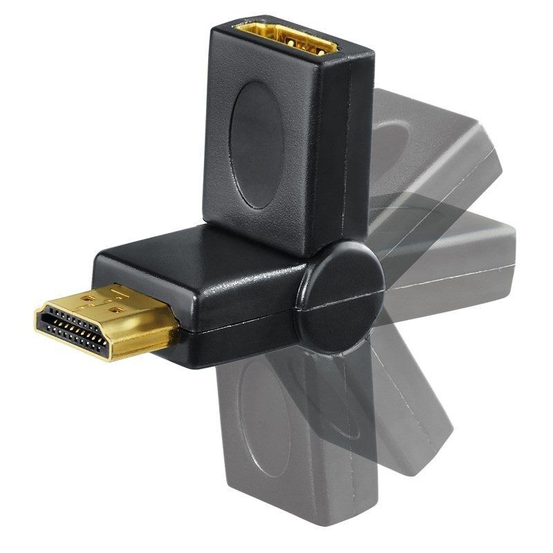 Deltaco Vinklad HDMI-adapter från HAMA