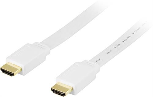 Deltaco Platt HDMI-kabel (2 meter)