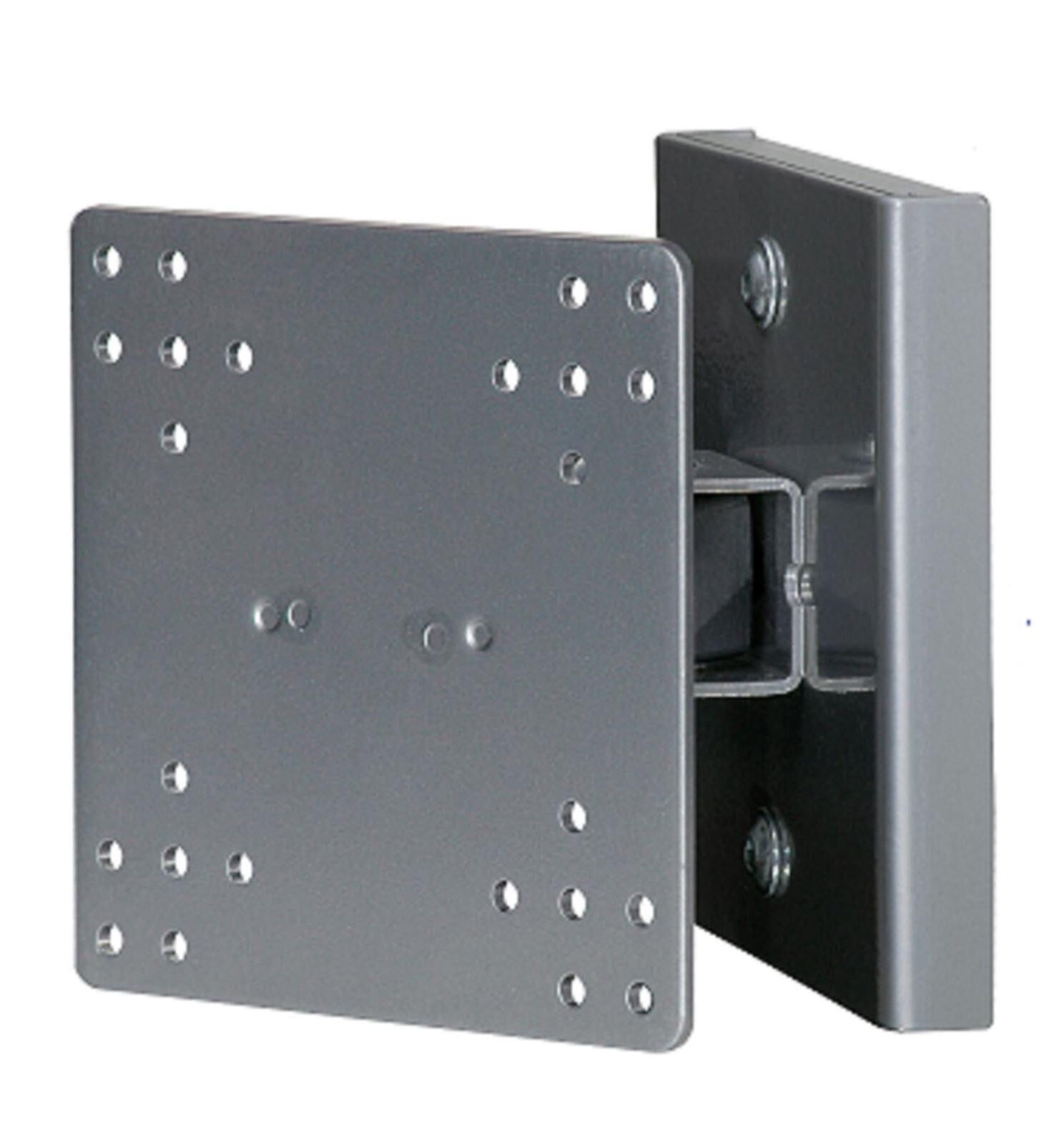 R-Go Steel Hook Up Wall Bracket, adjustable, silver