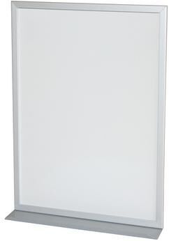 Whiteboard, B165 x H225 mm med Pennhylla, Silver