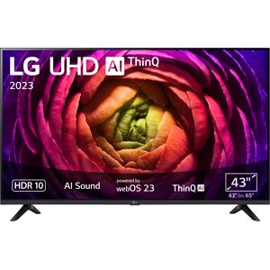 LG LCD-LED Fernseher »43UR73006LA«, 108 cm/43 Zoll, 4K Ultra HD, Smart-TV,... schwarz Größe