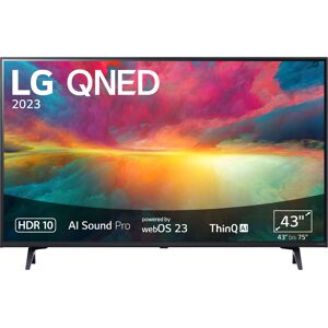 LG QNED-Fernseher »43QNED756RA«, 109 cm/43 Zoll, 4K Ultra HD, Smart-TV,... schwarz Größe