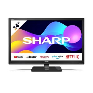 Sharp LCD-LED Fernseher »24EE3E, 24 LED-TV«, 61 cm/24 Zoll Schwarz Größe