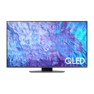 QLED-Fernseher »Samsung TV QE50Q80C ATXXN, 50 QLED-TV«, 127 cm/50 Zoll silberfarben Größe