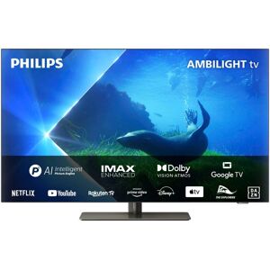 Philips LED-Fernseher, 122 cm/48 Zoll, 4K Ultra HD, Smart-TV-Android TV silberfarben Größe