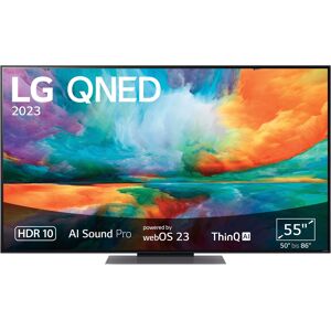 E (A bis G) LG QNED-Fernseher Fernseher schwarz 4k Fernseher