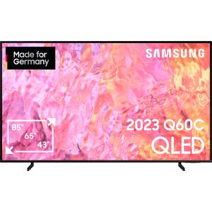 E (A bis G) SAMSUNG LED-Fernseher Fernseher 100% Farbvolumen mit Quantum Dots,Quantum HDR,AirSlim,Gaming Hub schwarz (eh13 1hts) LED Fernseher Bestseller