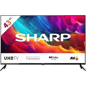 F (A bis G) SHARP LED-Fernseher 