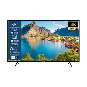 TELEFUNKEN XU55SN550S 55 Zoll Fernseher/Smart TV (4K Ultra HD, HDR, Triple-Tuner) - Inkl. 6 Monate HD+ [2023]