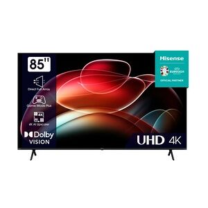 Hisense 85A6K Fernseher, 215cm, 85 Zoll ,4K Ultra HD, HDR10+, Dolby Vision, Bluetooth, WiFi