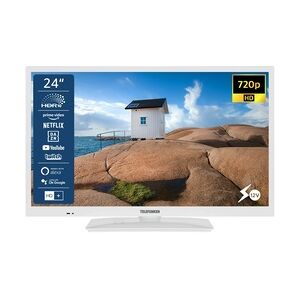 Telefunken XH24SN550MV-W 24 Zoll Fernseher / Smart TV (HD Ready, HDR, 12 Volt) - 6 Monate HD+ inkl.