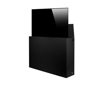 MonLines SideS55B TV Sideboard mit Lift bis 55 Zoll, schwarz
