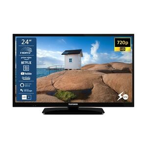 Telefunken XH24SN550MV 24 Zoll Fernseher / Smart TV (HD Ready, HDR, 12 Volt) - 6 Monate HD+ inkl.