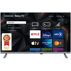 Coocaa 32R3G TV   LED- & LCD-TV   31.5 Zoll   HDR10   Bildwiederholungsfrequenz 200Hz   16:9 Bildverh?ltnis   SMART TV   Flat   WLAN   1366x768 Pixel