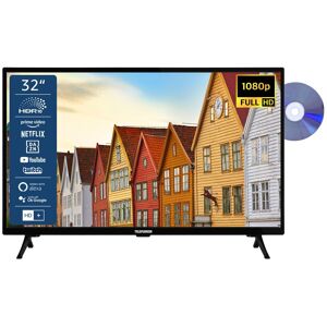 Telefunken XF32SN550SD 32 Zoll Fernseher/Smart TV (Full HD, HDR, Triple-Tuner, DVD-Player) - Inkl. 6 Monate HD+