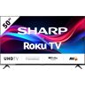 E (A bis G) SHARP LED-Fernseher Fernseher schwarz LED Fernseher