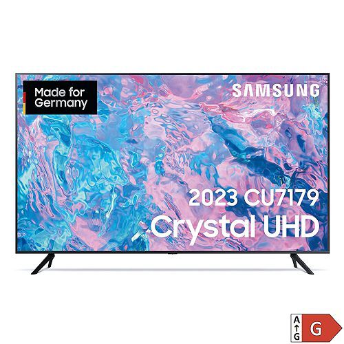 Samsung 65''/163cm Smart TV Crystal UHD CU7179 PurColor-Technologie Crystal-Prozessor 4K GU65CU7179UXZG"