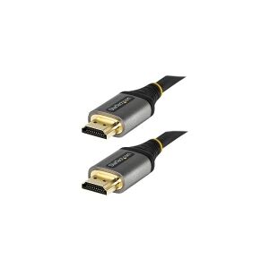 StarTech.com 6ft (2m) HDMI 2.1 Cable, Certified Ultra High Speed HDMI Cable 48Gbps, 8K 60Hz/4K 120Hz HDR10+ eARC, Ultra HD 8K HDMI Cable / Cord w/TPE Jacket, For UHD Monitor/TV/Display - Dolby Vision/Atmos, DTS-HD (HDMM21V2M) - Ultra High Speed - HDMI-kab