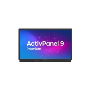 Promethean ActivPanel 9 Premium - 86 Diagonal klasse LED-bagbelyst LCD paneldisplay - interaktiv - med indbygget interaktivt whiteboard, berøringsskærm (multi-berøring) - 4K UHD (2160p) 3840 x 2160 - Direct LED