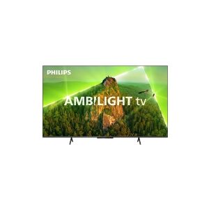 Philips 55PUS8108 - 55 Diagonal klasse 8100 Series LED-bagbelyst LCD TV - Smart TV - 4K UHD (2160p) 3840 x 2160 - HDR - satinkrom