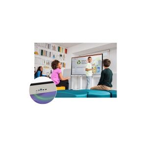 SMART Modular Technologies SMART Board MX086-V4 - 86 Diagonal klasse MX (V4) Series with iQ LED-bagbelyst LCD paneldisplay - interaktiv - med berøringsskærm (multi-berøring) - 4K UHD (2160p) 3840 x 2160 - hvid