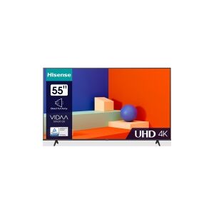 Hisense 55A6K - 55 Diagonal klasse A6K Series LED-bagbelyst LCD TV - Smart TV - VIDAA - 4K UHD (2160p) 3840 x 2160 - HDR - Direct LED - sort